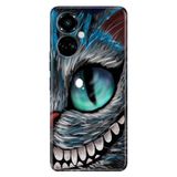 Senada Tecno Camon 19 Pro İle Uyumlu Kılıf Modern Tasarım Silikon Desenli Arsız Kedi