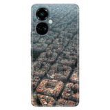 Senada Tecno Camon 19 Pro İle Uyumlu Kılıf Modern Tasarım Silikon Desenli Barcelona