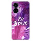 Senada Tecno Camon 19 Pro İle Uyumlu Kılıf Modern Tasarım Silikon Desenli Be Brave