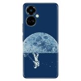 Senada Tecno Camon 19 Pro İle Uyumlu Kılıf Modern Tasarım Silikon Desenli Clean World