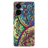 Senada Tecno Camon 19 Pro İle Uyumlu Kılıf Modern Tasarım Silikon Desenli Color Mandala