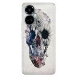 Senada Tecno Camon 19 Pro İle Uyumlu Kılıf Modern Tasarım Silikon Desenli Dişi Iskelet
