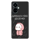Senada Tecno Camon 19 Pro İle Uyumlu Kılıf Modern Tasarım Silikon Desenli Garibanın Yüzü Gülür Mü?