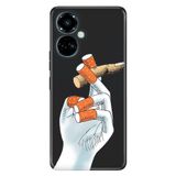 Senada Tecno Camon 19 Pro İle Uyumlu Kılıf Modern Tasarım Silikon Desenli Hayatı Sev