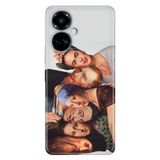 Senada Tecno Camon 19 Pro İle Uyumlu Kılıf Modern Tasarım Silikon Desenli Idols