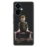 Senada Tecno Camon 19 Pro İle Uyumlu Kılıf Modern Tasarım Silikon Desenli Joker Çizim
