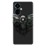 Senada Tecno Camon 19 Pro İle Uyumlu Kılıf Modern Tasarım Silikon Desenli Kartal,Color120
