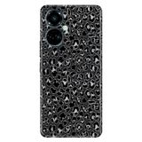 Senada Tecno Camon 19 Pro İle Uyumlu Kılıf Modern Tasarım Silikon Desenli Leopar Flu