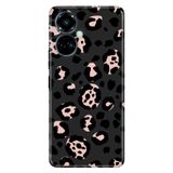 Senada Tecno Camon 19 Pro İle Uyumlu Kılıf Modern Tasarım Silikon Desenli Leopar