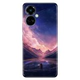 Senada Tecno Camon 19 Pro İle Uyumlu Kılıf Modern Tasarım Silikon Desenli Mars Life