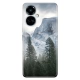 Senada Tecno Camon 19 Pro İle Uyumlu Kılıf Modern Tasarım Silikon Desenli Oksijen