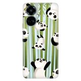 Senada Tecno Camon 19 Pro İle Uyumlu Kılıf Modern Tasarım Silikon Desenli Panda Game