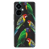 Senada Tecno Camon 19 Pro İle Uyumlu Kılıf Modern Tasarım Silikon Desenli Papağan,Color278