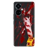 Senada Tecno Camon 19 Pro İle Uyumlu Kılıf Modern Tasarım Silikon Desenli Piskopat