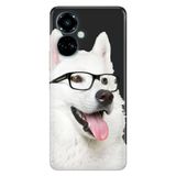 Senada Tecno Camon 19 Pro İle Uyumlu Kılıf Modern Tasarım Silikon Desenli Prof Dog