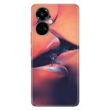 Senada Tecno Camon 19 Pro İle Uyumlu Kılıf Modern Tasarım Silikon Desenli Romantik
