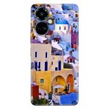 Senada Tecno Camon 19 Pro İle Uyumlu Kılıf Modern Tasarım Silikon Desenli Santorini