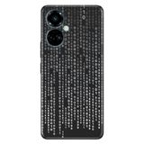 Senada Tecno Camon 19 Pro İle Uyumlu Kılıf Modern Tasarım Silikon Desenli Şifre Matrix