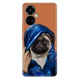 Senada Tecno Camon 19 Pro İle Uyumlu Kılıf Modern Tasarım Silikon Desenli Stil Pug