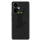 Senada Tecno Camon 19 Pro İle Uyumlu Kılıf Modern Tasarım Silikon Desenli Tırmık