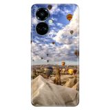 Senada Tecno Camon 19 Pro İle Uyumlu Kılıf Modern Tasarım Silikon Desenli Ürgüp Kapadokya