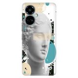 Senada Tecno Camon 19 Pro İle Uyumlu Kılıf Modern Tasarım Silikon Desenli Venus Popart