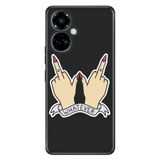 Senada Tecno Camon 19 Pro İle Uyumlu Kılıf Modern Tasarım Silikon Desenli Whatever