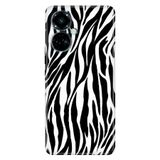Senada Tecno Camon 19 Pro İle Uyumlu Kılıf Modern Tasarım Silikon Desenli Zebradeseni