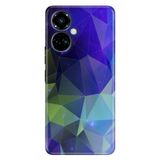 Senada Tecno Camon 19 Pro İle Uyumlu Kılıf Modern Tasarım Silikon Desenli Zonaro