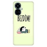 Senada Tecno Camon 19 Pro ile Uyumlu Kılıf Resimli Desenli Silikon Bezdim