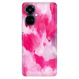 Senada Tecno Camon 19 Pro ile Uyumlu Kılıf Resimli Desenli Silikon Pinking