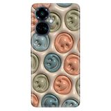 Senada Tecno Camon 19 Pro ile Uyumlu Kılıf Resimli Desenli Silikon Smiling