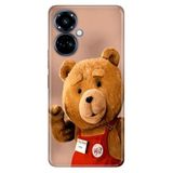Senada Tecno Camon 19 Pro ile Uyumlu Kılıf Resimli Desenli Silikon Teddy