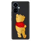 Senada Tecno Camon 19 Pro ile Uyumlu Kılıf Resimli Desenli Silikon Winnie30310ThePooh