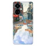 Senada Tecno Camon 19 Pro İle Uyumlu Kılıf Silikon Desenli Tam Koruma Resimli Kapak 3D Anime