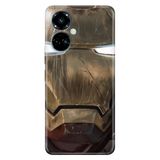 Senada Tecno Camon 19 Pro İle Uyumlu Kılıf Silikon Desenli Tam Koruma Resimli Kapak Iron