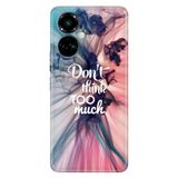 Senada Tecno Camon 19 Pro İle Uyumlu Kılıf Silikon Desenli Tam Koruma Resimli Kapak Too Much