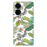 Senada Tecno Camon 19 Pro İle Uyumlu Kılıf Silikon Desenli Tam Koruma Resimli Kapak Tropical