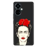 Senada Tecno Camon 19 Pro İle Uyumlu Kılıf Silikon Desenli Tam Koruma Resimli Kapak Xfridax