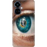 Senada Tecno Camon 19 Pro Kılıf Desenli Baskılı Tpu Rubber Kapak Atatürk Yolunda - 001-Renkli