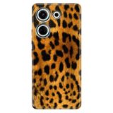 Senada Tecno Camon 20 İle Uyumlu Kılıf Silikon Desenli Tam Koruma Resimli Kapak Leopar Kürk