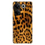 Senada Tecno Camon 20 Pro 4G İle Uyumlu Kılıf Silikon Desenli Tam Koruma Resimli Kapak Leopar Kürk