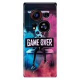 Senada Tecno Phantom X2 Pro İle Uyumlu Kılıf Ad9 Telefon İle Uyumlu Kılıfı Baskılı Game Over