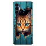 Senada Tecno Pova 3 ile Uyumlu Kılıf Resimli Desenli Silikon Cat