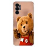 Senada Tecno Pova 3 ile Uyumlu Kılıf Resimli Desenli Silikon Teddy