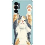 Senada Tecno Pova 3 Kılıf Desenli Baskılı Tpu Rubber Kapak Eller Yukarı - 001-Renkli