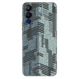 Senada Tecno Pova 4 İle Uyumlu Kılıf Silikon Desenli Resimli Uv Kapak 3D New York