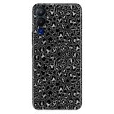 Senada Tecno Pova 4 İle Uyumlu Kılıf Silikon Desenli Resimli Uv Kapak Leopar Flu