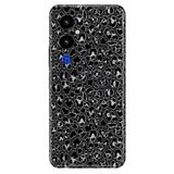Senada Tecno Pova 4 Pro İle Uyumlu Kılıf Silikon Desenli Resimli Uv Kapak Leopar Flu