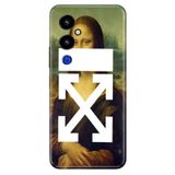 Senada Tecno Pova 4 Pro İle Uyumlu Kılıf Silikon Desenli Resimli Uv Kapak Mona.Lisa Vintage